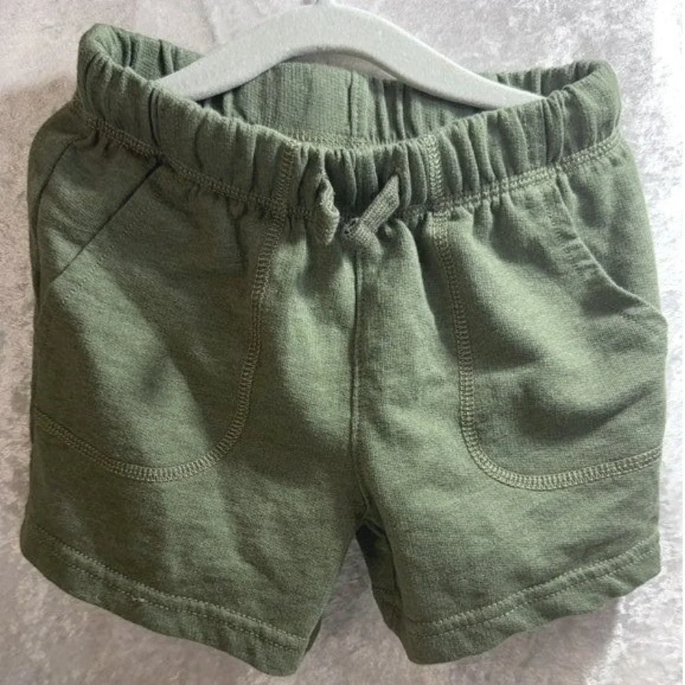 Carter's Toddler Green Knit Shorts
